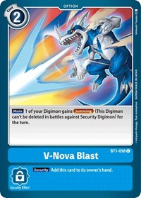 V-Nova Blast - Release Special Booster 1.0 - NM