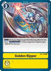 Golden Ripper - Release Special Booster 1.0 - NM