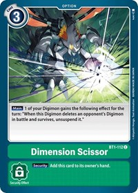 Dimension Scissor - Release Special Booster 1.0 - NM