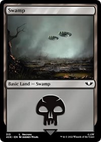 Swamp (313) - Warhammer 40,000 - NM
