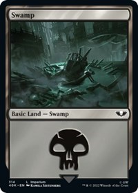 Swamp (314) - Warhammer 40,000 - NM