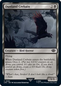 Dunland Crebain - UB: Lord of the Rings - NM
