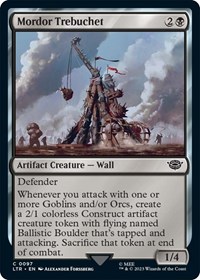Mordor Trebuchet - UB: Lord of the Rings - NM