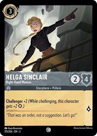 Helga Sinclair - Right-Hand Woman - Into the Inklands - NM