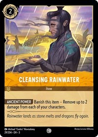 Cleansing Rainwater - Into the Inklands - NM
