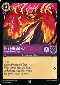 The Firebird - Force of Destruction - Into the Inklands - NM