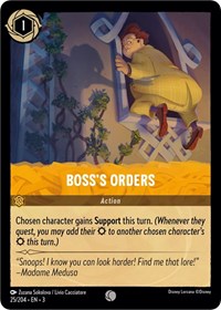 Boss's Orders - Into the Inklands - NM
