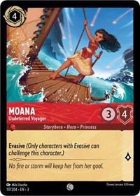 Moana - Undeterred Voyager - Into the Inklands - NM