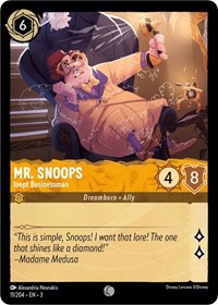 Mr. Snoops - Inept Businessman - Into the Inklands - NM
