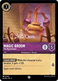 Magic Broom - The Big Sweeper - Into the Inklands - NM
