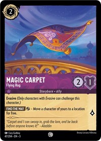Magic Carpet - Flying Rug - Into the Inklands - NM