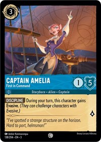 Captain Amelia - First in Command - Into the Inklands - NM