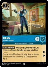 Hans - Noble Scoundrel - Ursula's Return - NM