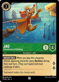 Jaq - Connoisseur of Climbing - Ursula's Return - NM