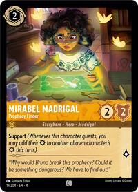 Mirabel Madrigal - Prophecy Finder - Ursula's Return - NM