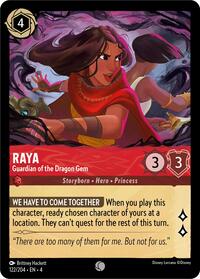 Raya - Guardian of the Dragon Gem - Ursula's Return - NM