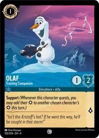 Olaf - Trusting Companion - Ursula's Return - NM