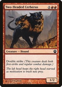 Two-Headed Cerberus - Theros - NM