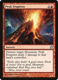 Peak Eruption - Theros - NM