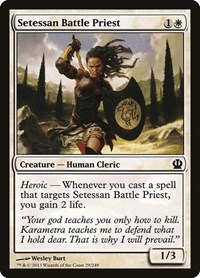 Setessan Battle Priest - Theros - NM