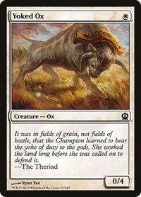 Yoked Ox - Theros - NM