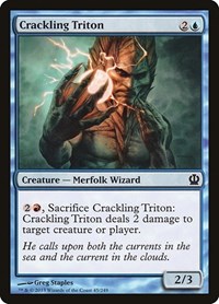 Crackling Triton - Theros - NM