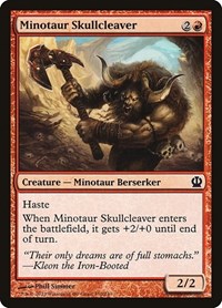 Minotaur Skullcleaver - Theros - NM