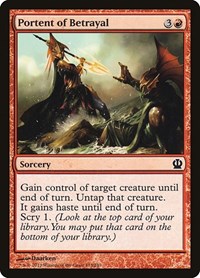Portent of Betrayal - Theros - NM