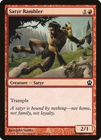 Satyr Rambler - Theros - NM