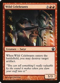 Wild Celebrants - Theros - NM