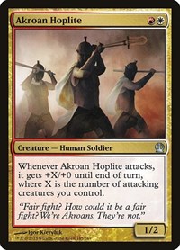Akroan Hoplite - Theros - NM