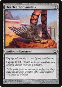 Fleetfeather Sandals - Theros - NM
