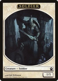 Soldier Token (McKinnon) - Theros - NM