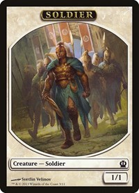 Soldier Token (Velinov) - Theros - NM