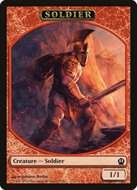 Soldier Token (Red) - Theros - NM