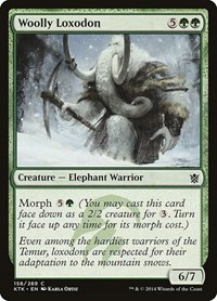 Woolly Loxodon – Khans of Tarkir – NM