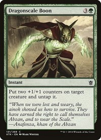 Dragonscale Boon – Khans of Tarkir – NM