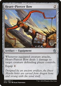 Heart-Piercer Bow – Khans of Tarkir – NM