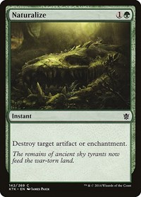Naturalize - Khans of Tarkir - NM