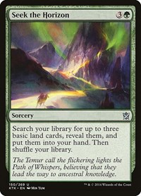 Seek the Horizon – Khans of Tarkir – NM