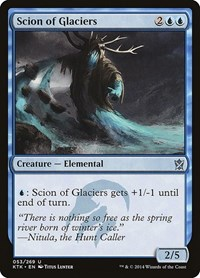 Scion of Glaciers - Khans of Tarkir - NM