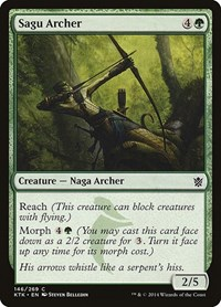 Sagu Archer - Khans of Tarkir - NM